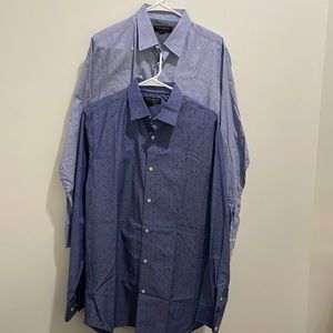 Bundle of 2 Banana Republic Men Dress Shirts